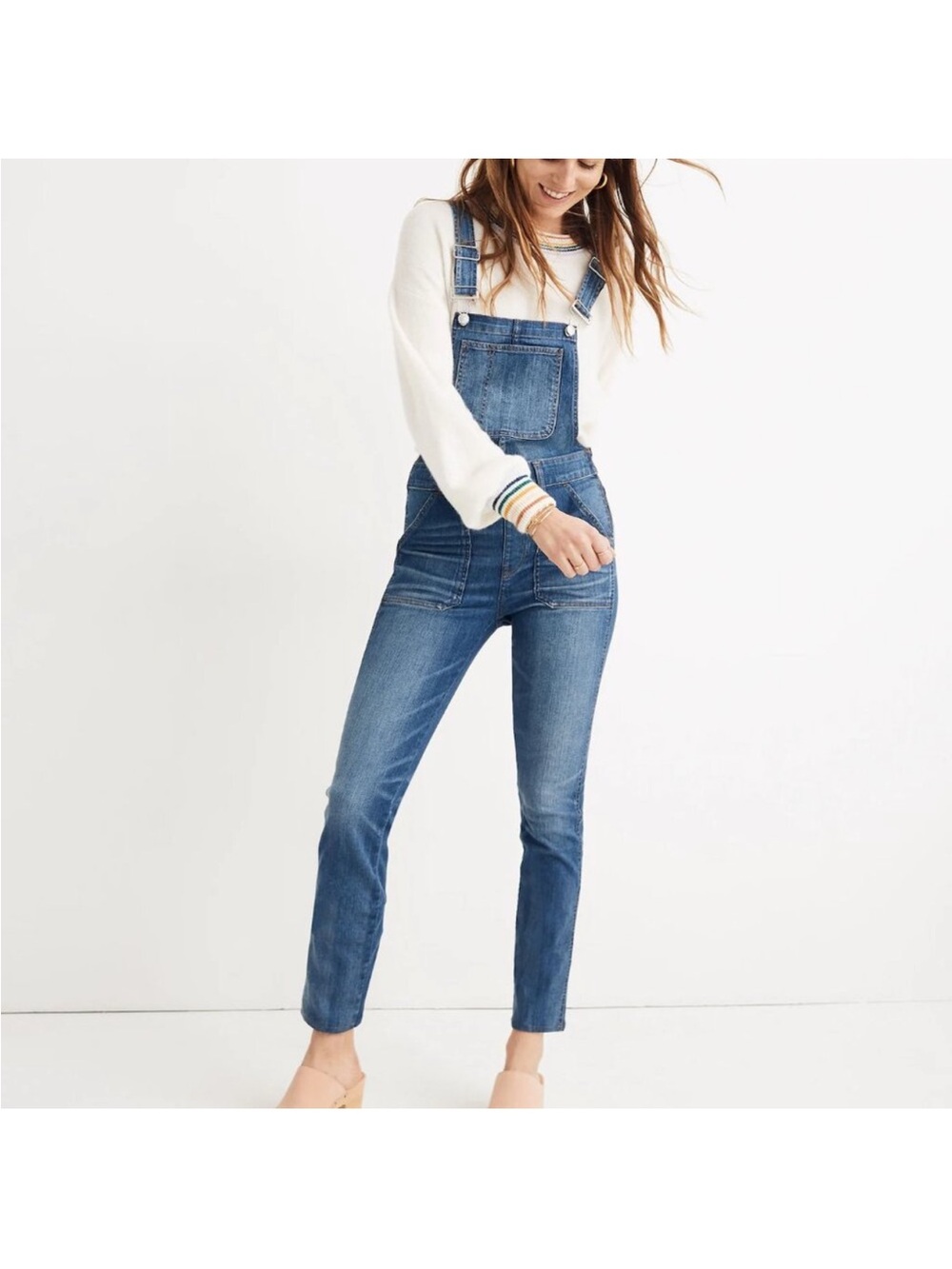 Madewell Overalls Jean Small S EUC - Picture 2 of 9